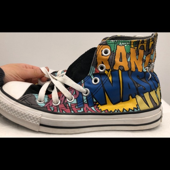 Hi-top Converse size Men’s 4/ Women’s 6 - Picture 4 of 8